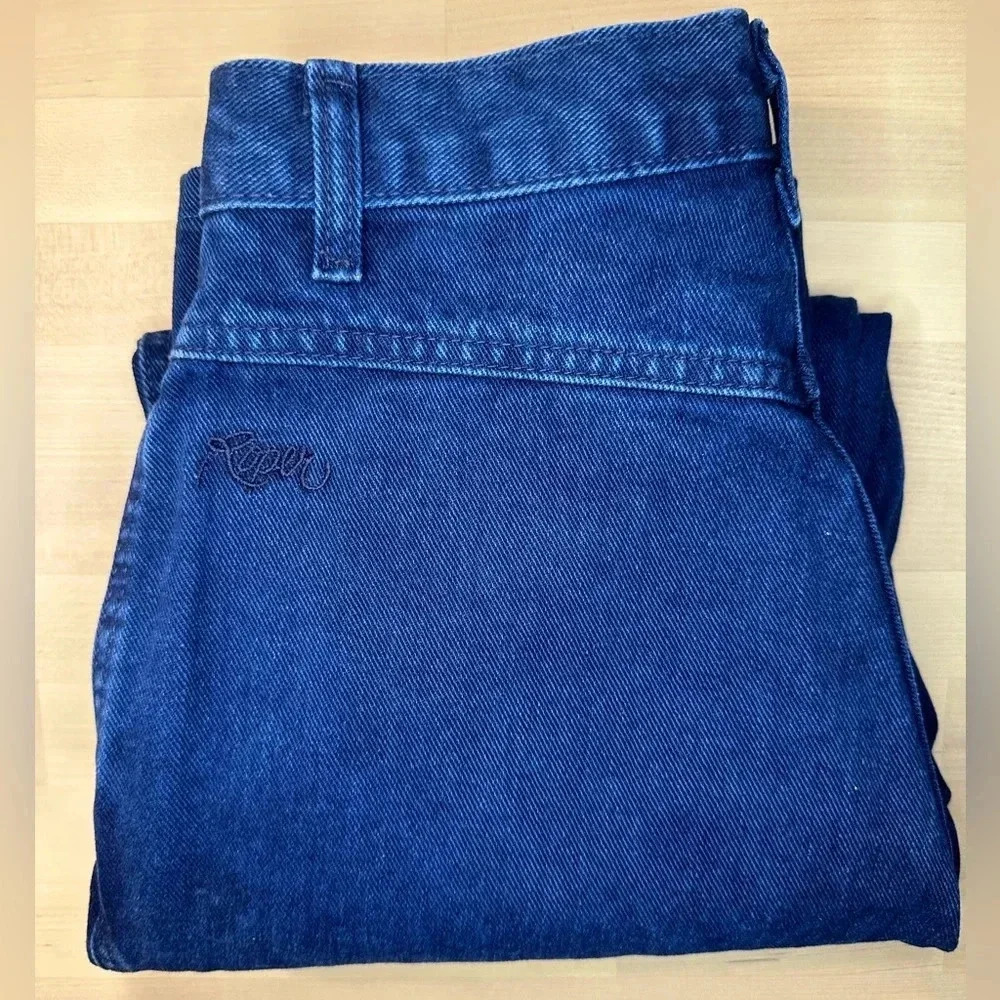 Vintage Dark Blue Roper High Waisted Jeans. - Picture 4 of 12